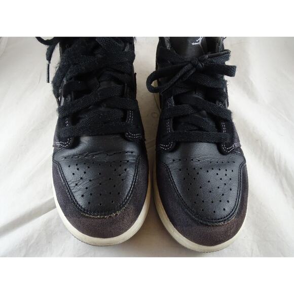 Air Jordan 1 Low SE Craft Inside Out Black 6Y Womens 7.5  DV0478-001 - Picture 2 of 10
